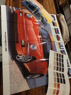 Originele porche poster boekje, Auto's, Particulier, Te koop