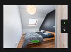 Tweepersoonsbed met matras, Huis en Inrichting, Slaapkamer | Bedden, Ophalen, Gebruikt