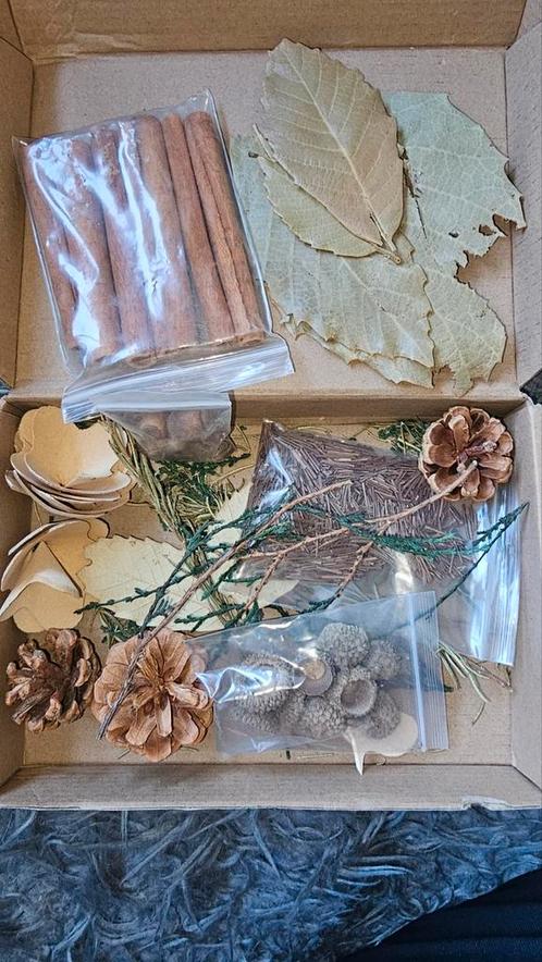 Luxe DIY Herfstdecoratieset / Potpourri Naturel, Huis en Inrichting, Woonaccessoires | Wanddecoraties, Ophalen of Verzenden