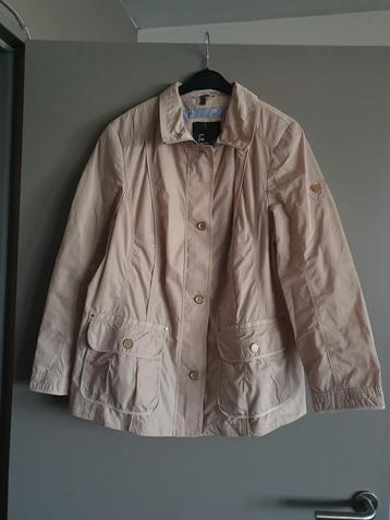 Nieuwe zomerjas van Barbara Lebek maat 44, Kleding | Dames, Beige, Maat 42/44 (L), Nieuw, Ophalen of Verzenden