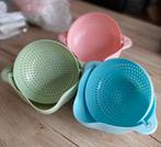 2e multifunctionele keukenkom- en zeefsets, Kleding | Dames, Blauw, Setje