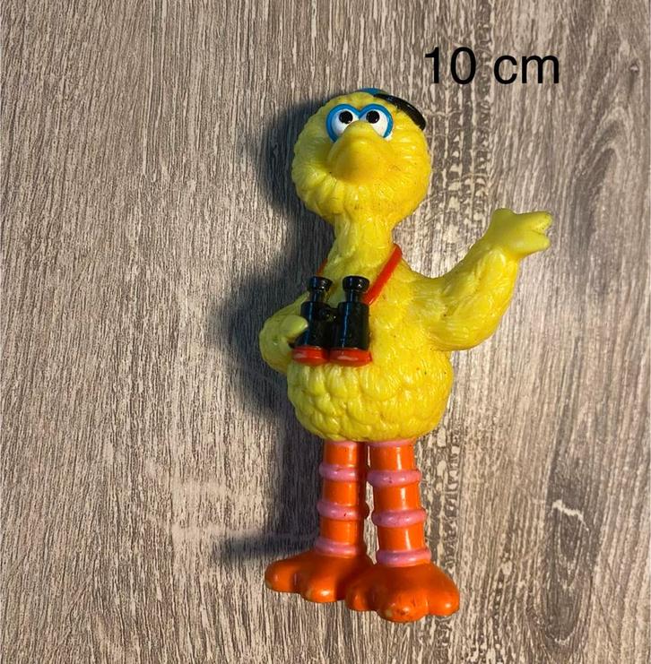 🔥 Sesamstraat - Pino - 10 cm - 1990, Verzamelen, Poppetjes en Figuurtjes, Zo goed als nieuw, Ophalen of Verzenden