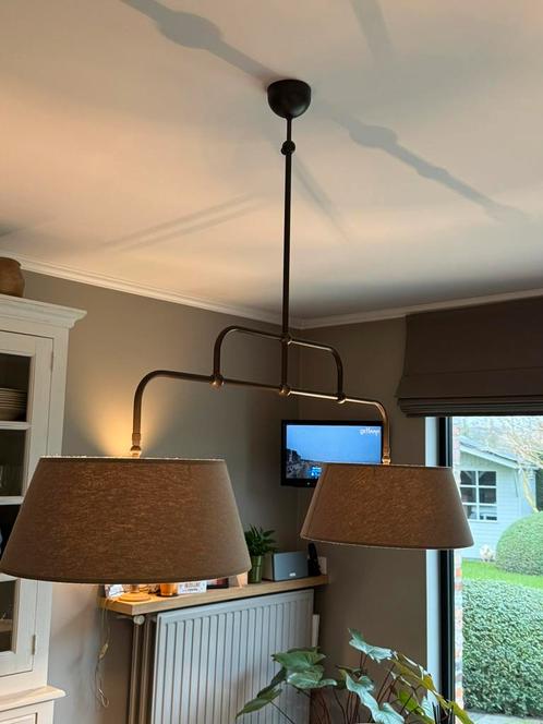 Hanglamp romantica, Huis en Inrichting, Lampen | Hanglampen, Gebruikt, Metaal, Stof, Ophalen