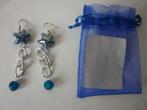 Boucles d'oreille artisanale, Ophalen of Verzenden, Nieuw, Zilver, Overige materialen