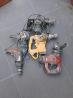 Verschillende klopboormachines, Ophalen