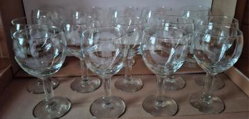 14 verres de Leffe 25 cl également disponibles par pièce, Enlèvement, Comme neuf
