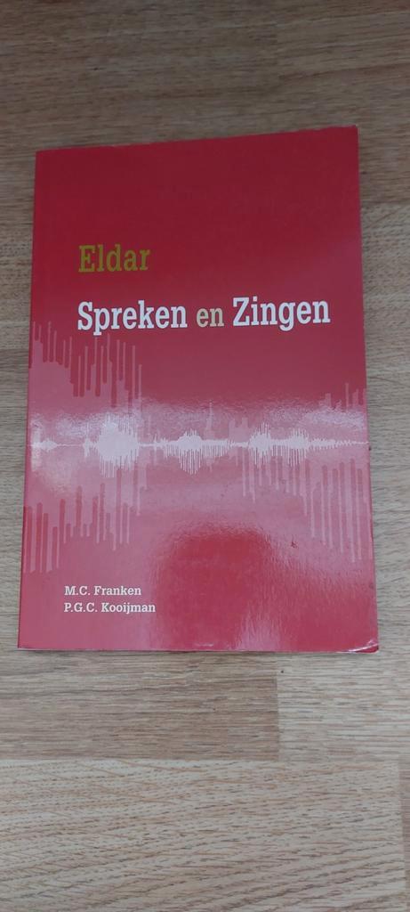 A.M. Eldar - Spreken en zingen, Livres, Science, Comme neuf, Enlèvement