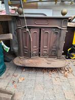 Gietijzeren kachel, Huis en Inrichting, Kachels, Ophalen, Gebruikt, Hout