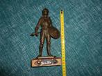 Vintage ridder met schild. Messing, Enlèvement ou Envoi