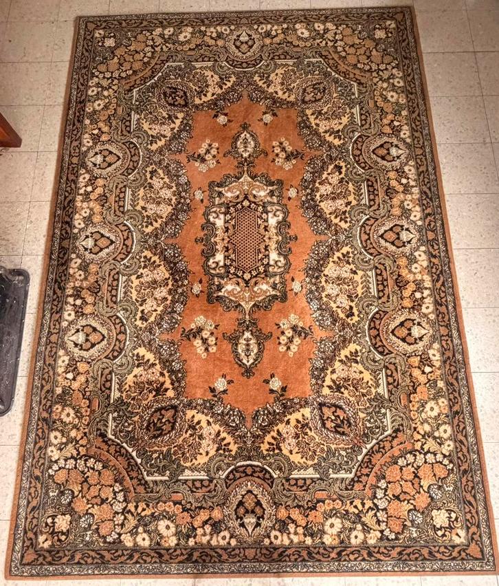 Tapis Persan Kerman authentique 2x3m – Noué main en laine, Huis en Inrichting, Stoffering | Tapijten en Vloerkleden, Zo goed als nieuw