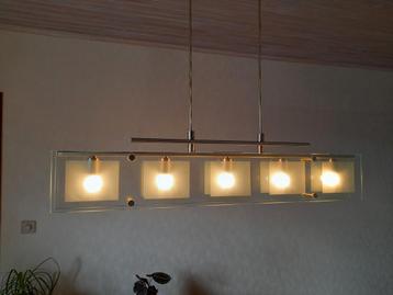 Lampe suspendue moderne à 5 lumières