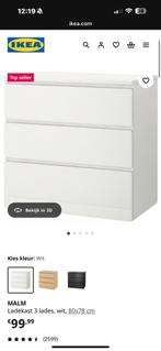 Malm ikea kast wit, Ophalen, Zo goed als nieuw