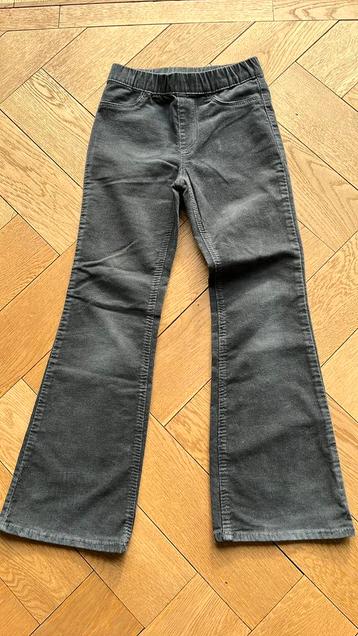 Broek donker grijs 8 jaar ribfluweel