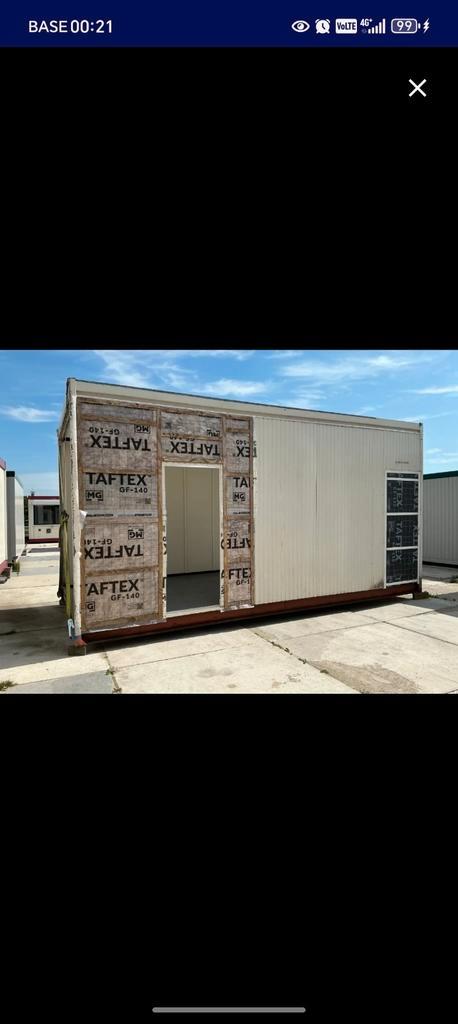 De Meeuw K30 kantoorunit 6mx3mx3m, Zakelijke goederen, Machines en Bouw | Overig, Ophalen