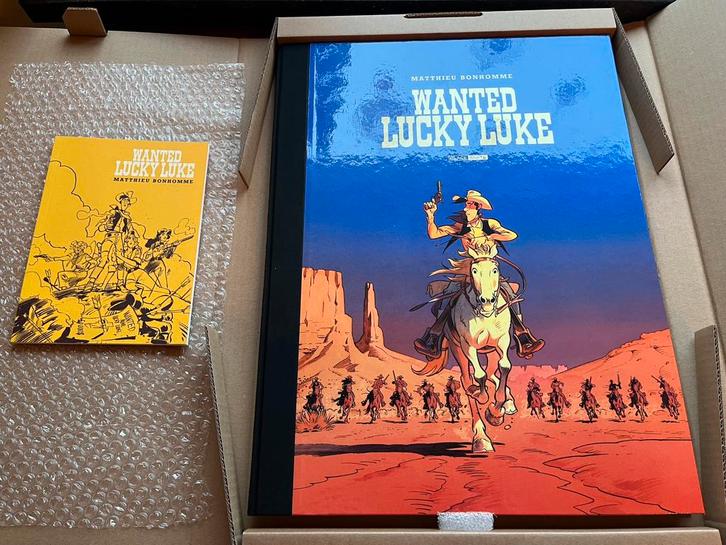 Ik wilde negen, 20 exemplaren! Lucky Black Bonhomme, Boeken, Stripverhalen, Nieuw, Ophalen