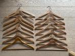 Lot van 15 houten kapstokken kleerhangers, Huis en Inrichting, Woonaccessoires | Kapstokken, Ophalen of Verzenden
