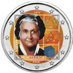 2 euro Italië 2020 Montessori gekleurd, 2 euro, Italië, Ophalen of Verzenden