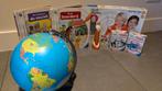 Tiptoi starter set, wereldbol, 2 boeken en 2 quizzen, Kinderen en Baby's, Ophalen, Zo goed als nieuw, Puzzelen, Met geluid