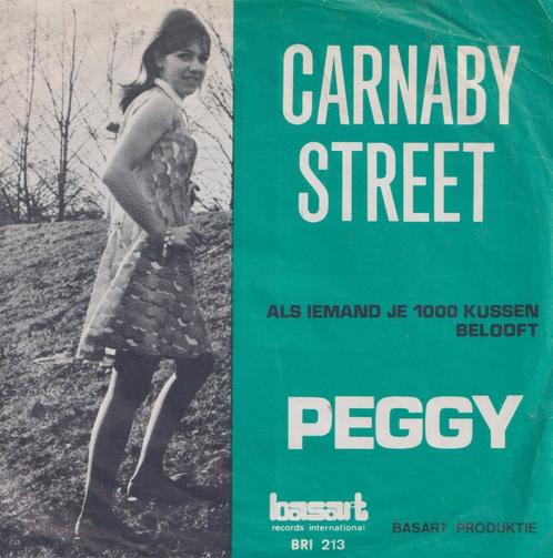 Peggy – Carnaby Street / Als iemand je 1000 kussen belooft –, Cd's en Dvd's, Vinyl Singles, Gebruikt, Single, Nederlandstalig