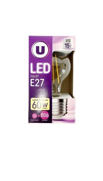 Led lamp E27 nieuw in verpakking 