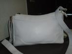 Witte Crossbody handtas met draagriem, Handtassen en Accessoires, Tassen | Damestassen, Handtas, Gebruikt, Ophalen of Verzenden