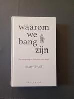 Bram Vervliet - Waarom we bang zijn, Ophalen of Verzenden, Zo goed als nieuw, Bram Vervliet
