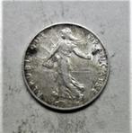 Zilveren munt Frankrijk 50 kt 1918 sower, Postzegels en Munten, Munten | Europa | Niet-Euromunten, Frankrijk, Zilver, Ophalen of Verzenden