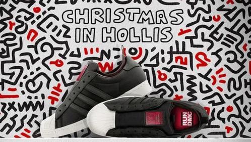 Keith Haring X Adidas X Run DMC "Christmas in Hollis" 42,5, Kleding | Heren, Schoenen, Zo goed als nieuw, Sneakers, Zwart, Ophalen of Verzenden