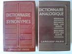 Dictionnaire des Synomymes(1947)/Analogique(1936), Gelezen, Frans, Ophalen of Verzenden
