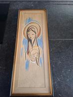 retro schilderij vrouw en kind, Enlèvement