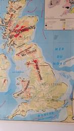 Landkaart groot britanie en Ierland, Ophalen, Zo goed als nieuw, Landkaart