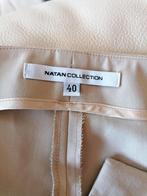 Nathan collectie beige broek met wijde pijpen, Ophalen of Verzenden, Nieuw, Beige