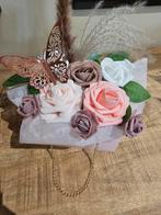 Montage fleur de mousse, Enlèvement