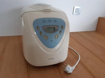 Broodbakoven Domo gratis, 800 à 1200 grammes de pâte, Enlèvement, Avec minuteur, Plus de 10 programmes