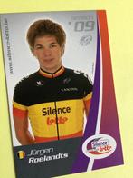 Wielerkaart 2009 bk team lotto jurgen roelandts, Sport en Fitness, Wielrennen, Verzenden