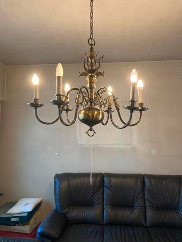 Bronzen lusters Drie stuks beschikbaar voor biedingen