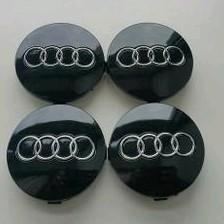 4 x 60 mm Audi A3 A4 A5 A6 A8..wieldoppen naafdoppen, Auto diversen, Wieldoppen, Nieuw, Ophalen of Verzenden