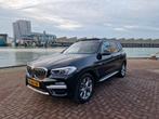 BMW X3 Xdrive20i Zwart X-line Panorama Leder Trekhaak, Autos, Cuir, Achat, Noir, Automatique