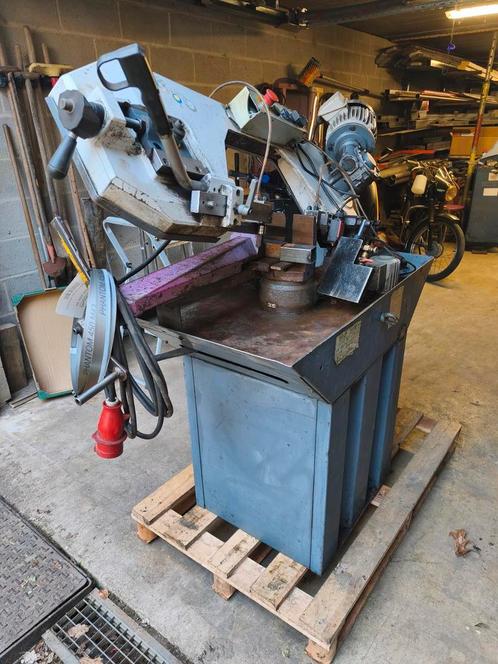 Optimum Opti S275G metaalzaag lintzaag bandzaag, Doe-het-zelf en Bouw, Gereedschap | Zaagmachines, Gebruikt, Ophalen