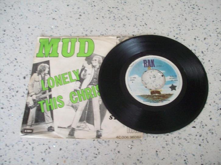 vinyl kerst mud lonely this christmas b) i cant't stand it, Diversen, Kerst, Ophalen of Verzenden