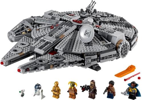 LEGO STAR WARS - 75257 - Millennium Falcon, Kinderen en Baby's, Speelgoed | Duplo en Lego, Zo goed als nieuw, Lego, Complete set