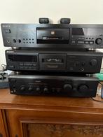 Sony stereo hifi, Audio, Tv en Foto, Stereoketens, Ophalen, Zo goed als nieuw, Cassettedeck, Sony