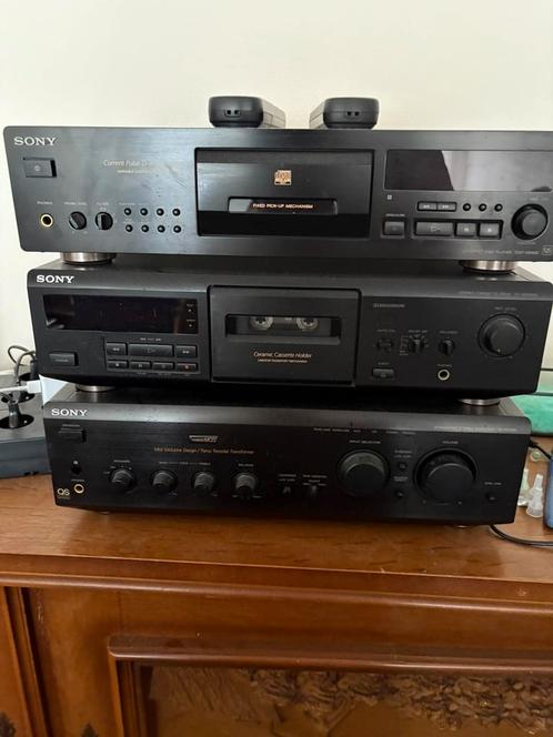 Sony stereo hifi, Audio, Tv en Foto, Stereoketens, Zo goed als nieuw, Cassettedeck, Sony, Ophalen