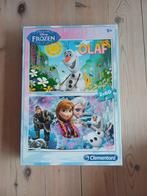 Puzzel, Frozen, 2x 60 puzzelstukjes, 5+, Ophalen of Verzenden, Meer dan 50 stukjes, Zo goed als nieuw, 4 tot 6 jaar