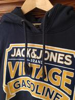 Hoodie van Jack & Jones, Maat 52/54 (L), Gedragen, Blauw, Ophalen of Verzenden