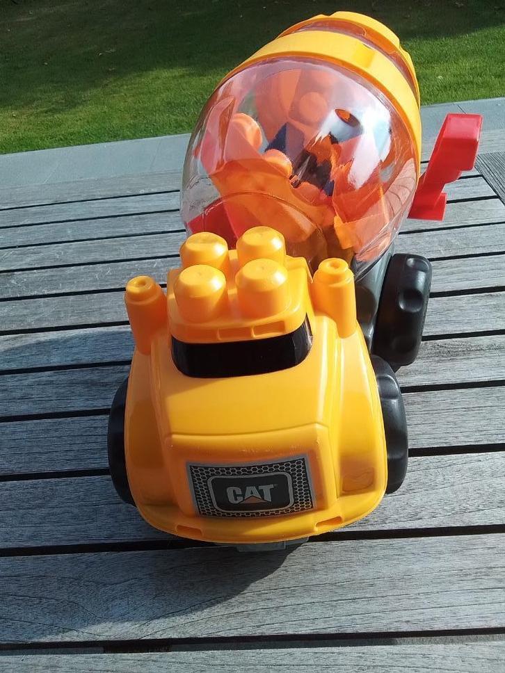 Betonmixer vrachtwagen met beton, Kinderen en Baby's, Speelgoed | Bouwstenen, Ophalen