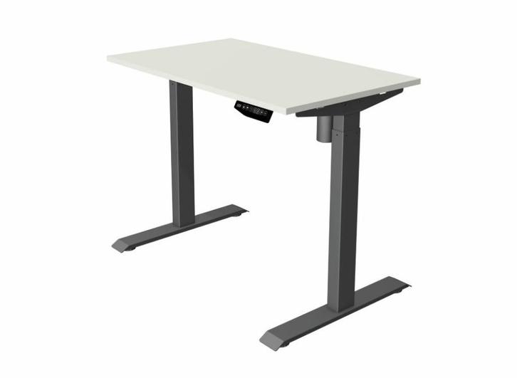 Zit sta bureau Move-1 100x60cm wit - Elektrisch verstelbaar, Computers en Software, Laptoptafels, Nieuw, In hoogte verstelbaar
