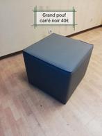 Grand pouf carré, Maison & Meubles, Canapés | Repose-pieds & Poufs, Comme neuf, Enlèvement, Carré