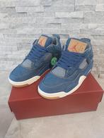 Nike air Jordan 4 retro militair marine paars rood, Ophalen of Verzenden, Nieuw