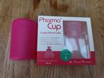 Coupe menstruelle Pharma'Cup avec boite et pochon de rangeme, Bijoux, Sacs & Beauté, Autres types, Enlèvement ou Envoi, Neuf